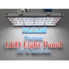 proteus led light panel - expandable size & garden cool diy fun lego lighting lights shop workshop leds students 3d print model - Mito3D