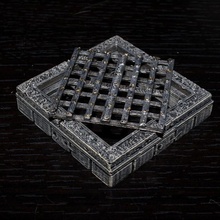 openforge 20 cut-stone grate tabletop metal miniatures rpg stone terrain tile dungeon dnd pathfinder tiles openforge2 3d print model - Mito3D