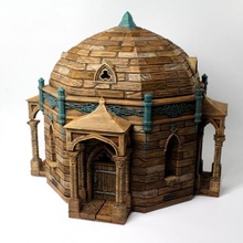 openforge 20 mausoleum tabletop miniatures rpg terrain tile dungeon dnd pathfinder tiles frostgrave openforge2 frostg 3d print model - Mito3D