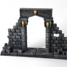 openforge 20 ruined arcane archway tabletop miniatures rpg terrain tile dungeon dnd pathfinder tiles frostgrave openforge2 3d print model - Mito3D