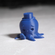 cute octopus hat toys & games tophat 3d print model - Mito3D