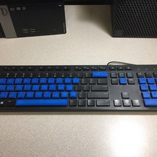 braille teclado repuesto partes ciego iluminado 3d print model - Mito3D