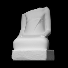 allanamiento figura ptah wer escanear Egipto escultura estatua granito ponerse cuclillas memphis ptahwer 3d print model - Mito3D