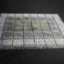 openforge 20 cut-stone celtic knotwork floor tabletop miniatures rpg terrain dungeon dnd pathfinder tiles openforge2 3d print model - Mito3D