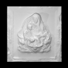 Madonna Kind Scan Baby Jesus Mutter religiös Maria Heilige Christus Jungfrau gesegnet 3d print model - Mito3D