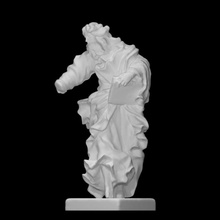 apôtre livre analyse figure homme sculpture statue 3d print model - Mito3D