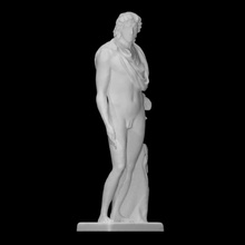 colossal statue Hélios analyse figure homme sculpture marbre 3d print model - Mito3D