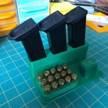 h k táctico usp 45 estante soporte revista soportes pistola seguro 3d print model - Mito3D