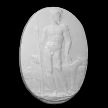 meleager scan greek marble florence italy relief 3d print model - Mito3D