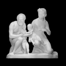 saint famille analyse Jésus Florence Marie John argile joseph 3d print model - Mito3D