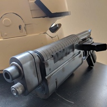 k-16 bryar pistol props & cosplay gun jedi prop star weapon blaster wars sith 3d print model - Mito3D