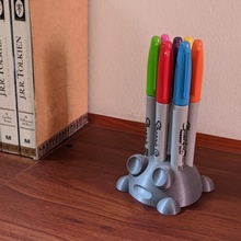 sapo marcador suporte brinquedos jogos 3d print model - Mito3D