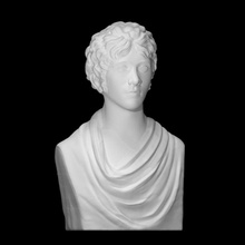 Friedrich gilly Varredura fracasso cabeça homem retrato escultura alemão arquiteto Schadow 3d print model - Mito3D