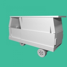 furgone tinkercad 3d print model - Mito3D