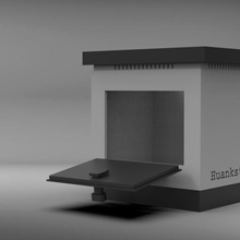 cure chamber resin prints build 3d printer sla uv uvlight 3d print model - Mito3D