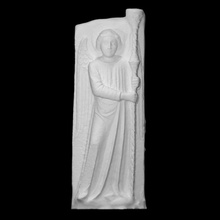 support angel scan architecture figure sculpture italy relief 3d print model - Mito3D