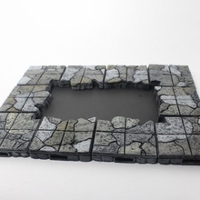 openforge 20 shattered floor tabletop miniatures rpg terrain tile dungeon dnd openlock pathfinder tiles frostgrave scatter wargame openforge2 3d print model - Mito3D
