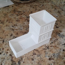 dado Torre giocattoli Giochi tinkercad dicetower 3d print model - Mito3D