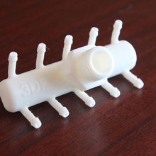 conector bomba 3dponics gotejamento hidroponia jardim 3d print model - Mito3D