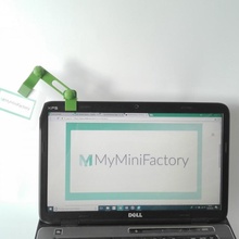note holder gadgets & electronics 3d print model - Mito3D