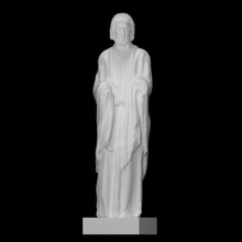 profeti hezekiel daniel scansione figura uomini scultura arenaria gruppo profeta 3d print model - Mito3D