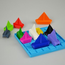 sail fast puzzle game board games boardgame ships 3d print model - Mito3D