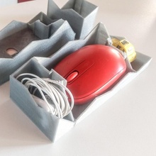 mouse case mountain box gadgets & electronics phone earphone pendrive 3d print model - Mito3D
