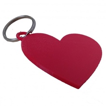 heart key chain 3d print model - Mito3D