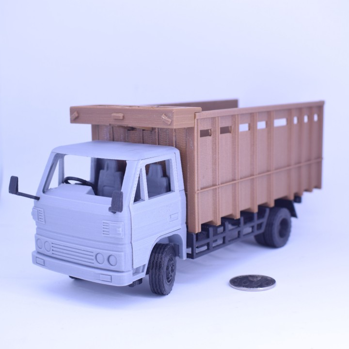 klassisch Transport LKW Unterstützung Spielzeuge Spiele Wagen Kinder Spaß Spiel abspielen Spielzeug Fahrzeug Junge Jungs 3D print model - Mito3D