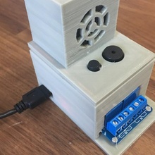 3d Drucker Sicherheit Gerät bauen Arduino Elektronik Teile Rauch Hersteller Zimmer Zubehör Relais Detektor nash Meilen Verhütung Electronice 3d print model - Mito3D