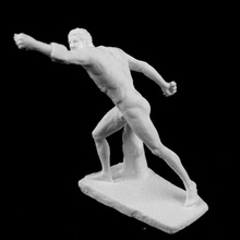 gladiateur borghese louvre paris france scan hellenistic-sculpture 3d print model - Mito3D