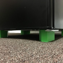 Haier mini frigo allevatore ricambio parti piedi trampoli 3d print model - Mito3D