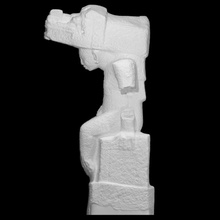 lagarto escanear estatua cocodrilo Nicaragua 3d print model - Mito3D