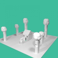 alberi tinkercad 3d print model - Mito3D