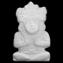 jade ofrecimiento estatuilla escanear maya 3d print model - Mito3D