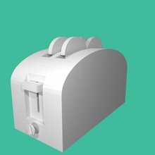 Toaster Basteln 3d print model - Mito3D