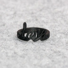 l'amour l'anneau bijoux 3d print model - Mito3D