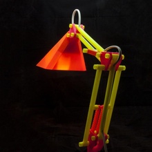 Büro Lampe Garten Arbeiten 3d print model - Mito3D