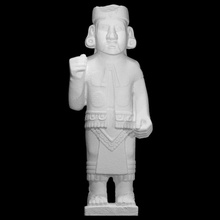 soberano vestido xiuhtecuhtli escanear mexico diadema ceremonial 3d print model - Mito3D