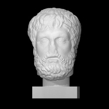 aeneas scan face head man portrait roman sculpture beard 3d print model - Mito3D