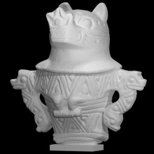 anthropomorphic bat statuette scan 3d print model - Mito3D