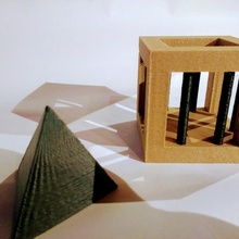 célula pirâmide enigma 3d print model - Mito3D