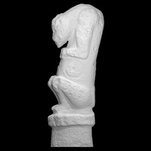unnamed idol isla zapatera scan creature ceremonial isla-zapatera nigaragua 3d print model - Mito3D