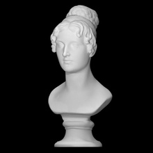 marie louise playdeux scan bust face head lady portrait sculpture woman thorvaldsen playdeuy 3d print model - Mito3D