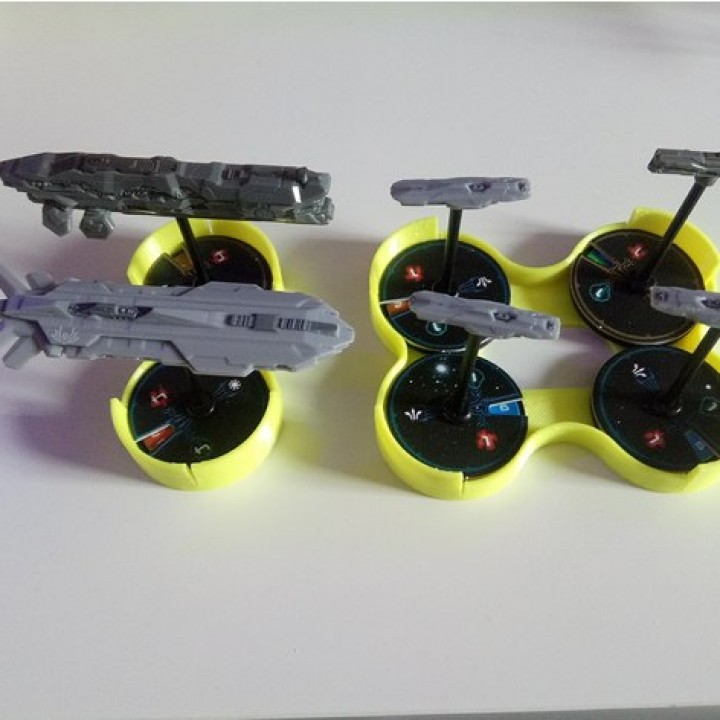aggiornare 3d design flotta comandante tavolo tavola gioco oggetto 3D print model - Mito3D