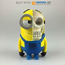 anatomical minion fan art cute movie skull toy minions gru despicableme 3d print model - Mito3D