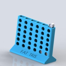 Grasso tris giocattoli Giochi Boardgames3d myminifactory 3dwox sindoh 3d print model - Mito3D