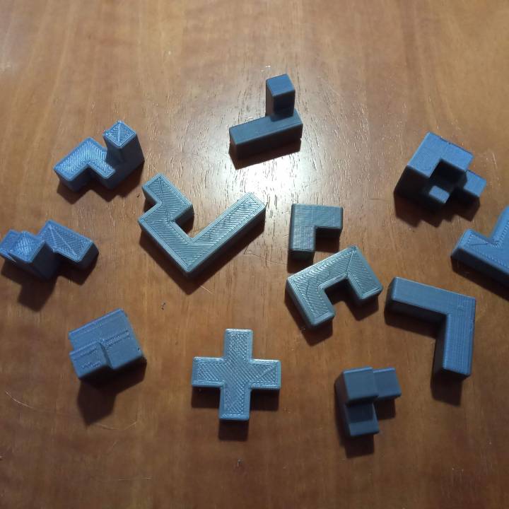 rompecabezas cubo estante soporte juguetes juegos puzzlecube 3D print model - Mito3D