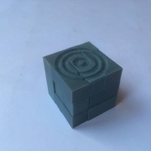 raindrop cube toys & games makeanything puzzel devin 3d print model - Mito3D