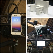 Iphone 6s bicicleta monte Esportes ar livre phone 3d print model - Mito3D